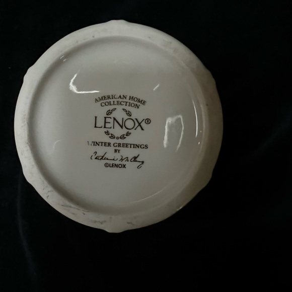 Lenox Home Collection “Winter Greetings” Votive Holder. - Picture 6 of 7